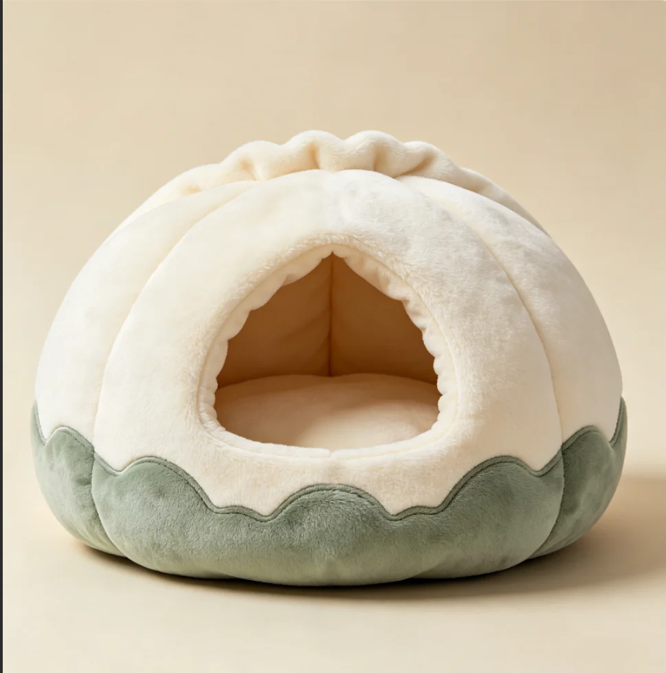 CW083 Dome Cat Cave Bed Manufacturer | OEM Pet Beds`