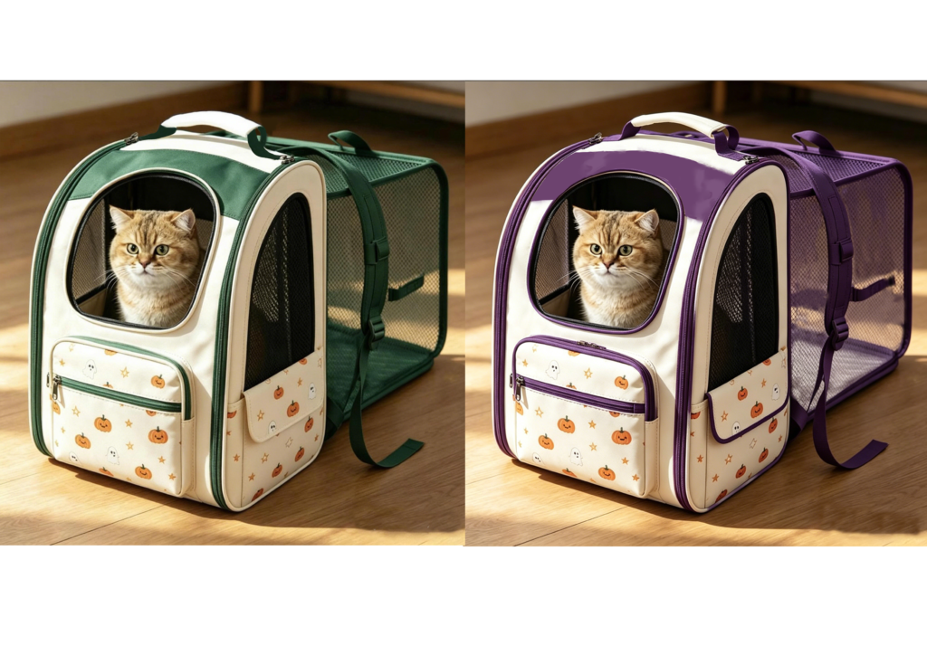 CW094 Expandable Cat Backpack Carrier Manufacturer | OEM Pet Products`