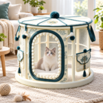 CW104 Round Collapsible Pet Playpen Manufacturer | OEM Pet Products