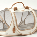 CW113 collapsible mesh pet playpen in a realistic pet-use scene