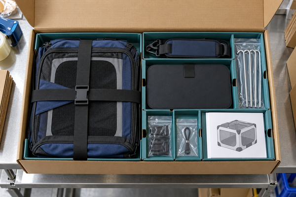packaging accessories securely